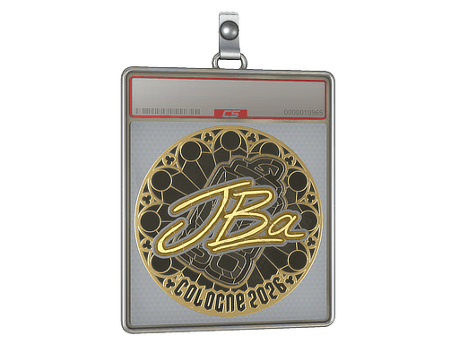 Sticker Slab | JBa (Gold) | Cologne 2026