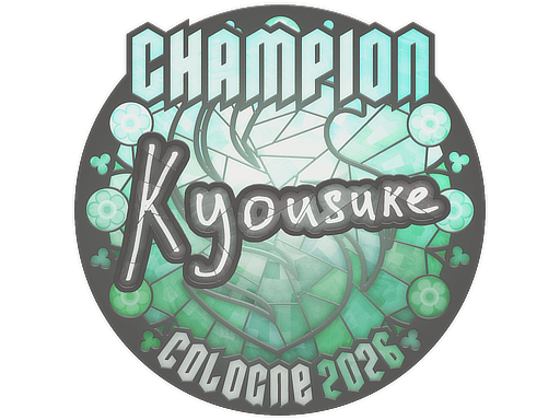 Sticker | kyousuke (Champion) | Cologne 2026