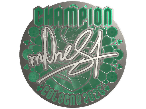 Sticker | m0NESY (Foil, Champion) | Cologne 2026