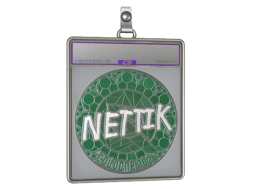 Sticker Slab | nettik (Foil) | Cologne 2026