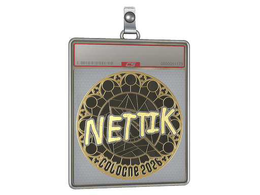 Sticker Slab | nettik (Gold) | Cologne 2026