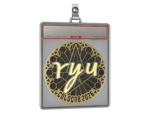 Sticker Slab | ryu (Gold) | Cologne 2026
