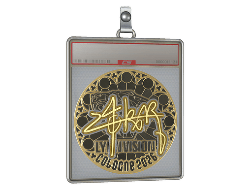 Sticker Slab | z4KR (Gold) | Cologne 2026