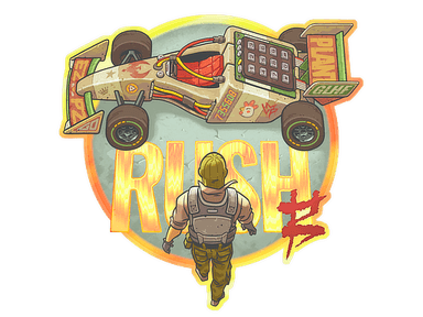 Sticker | Neo-Rush (Holo)