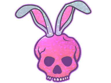Sticker | Skull Bunny