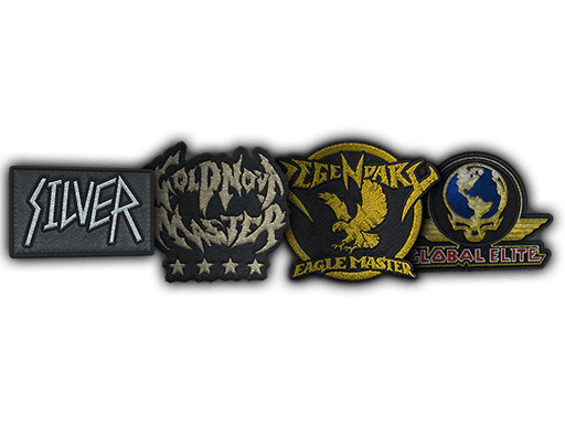 Metal Skill Group Patch Collection