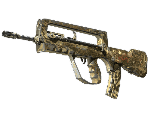 FAMAS | Snake Song (Battle-Scarred)