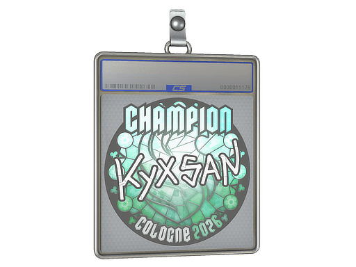 Sticker Slab | kyxsan (Champion) | Cologne 2026
