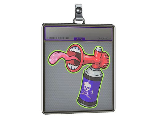 Sticker Slab | Airhorn (Glitter)